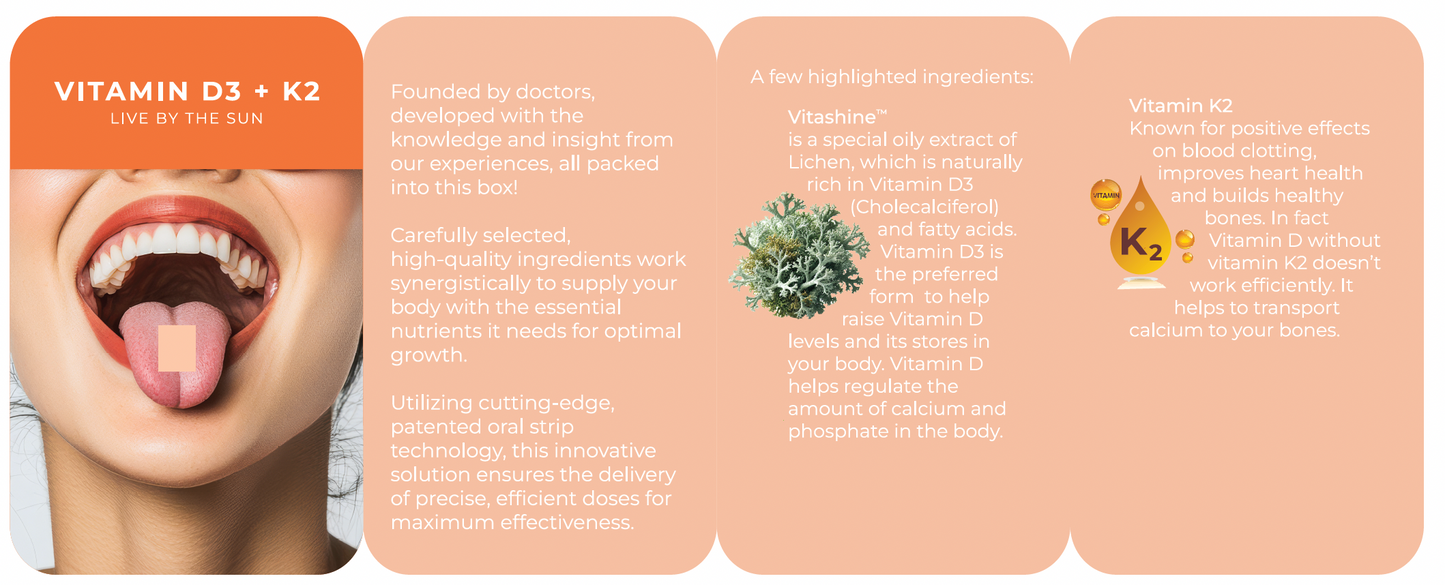 Vitamin D3 + K2